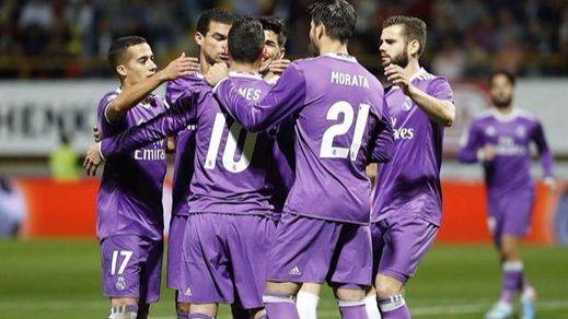 Copa del Rey: el Real Madrid 'B' le hace 'un siete' a la Cultural (1-7)