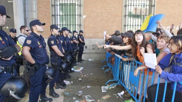 La Delegación del Gobierno autoriza la manifestación del sábado contra la investidura de Rajoy