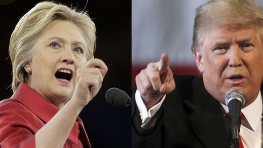 El mundo tiembla: un sondeo electoral sitúa ya a Trump por encima de Clinton