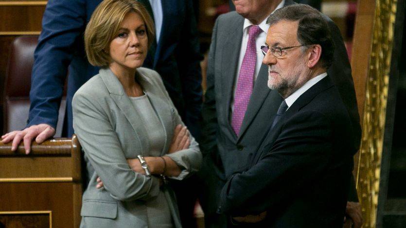 Rajoy deja en el aire la continuidad de Cospedal como número dos del PP