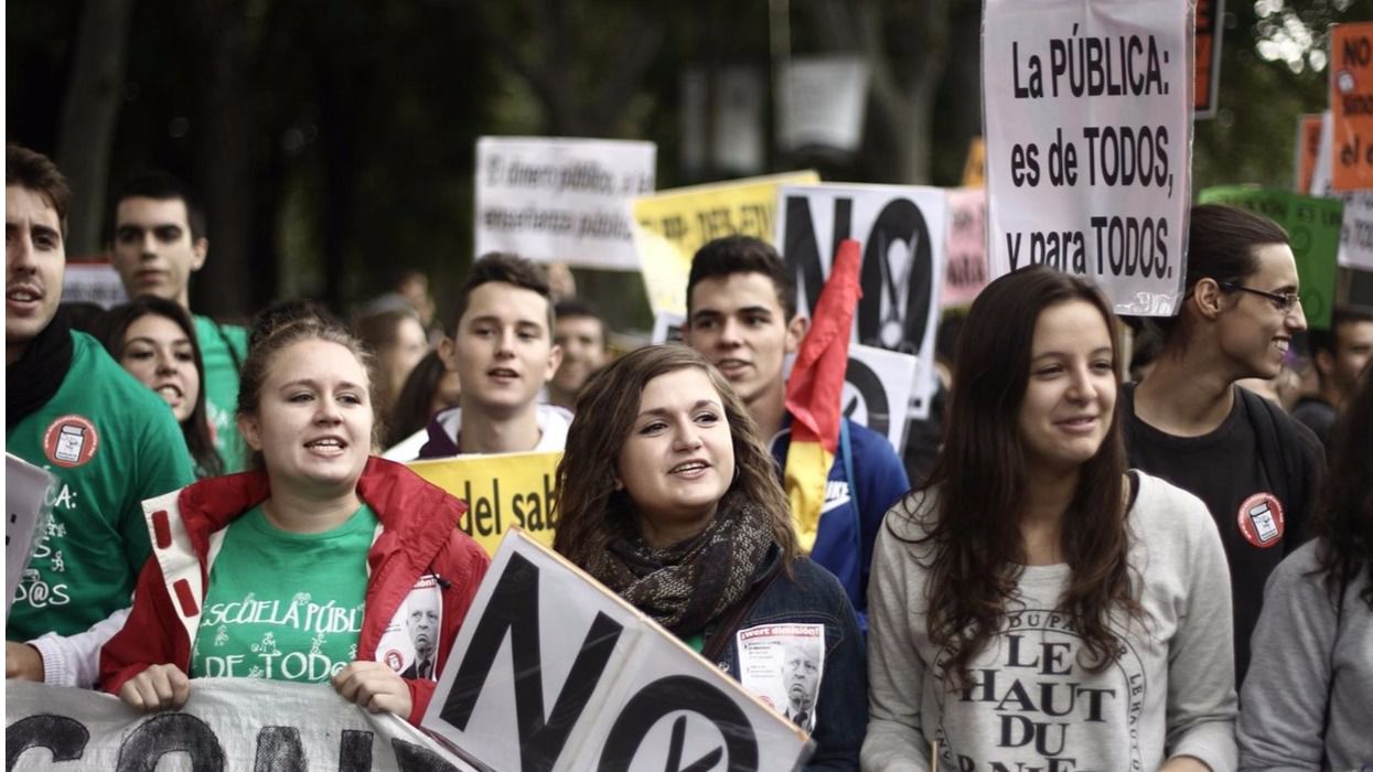 "El PSOE ha renunciado a exigir la derogación de la LOMCE y las reválidas", según el Sindicato de Estudiantes