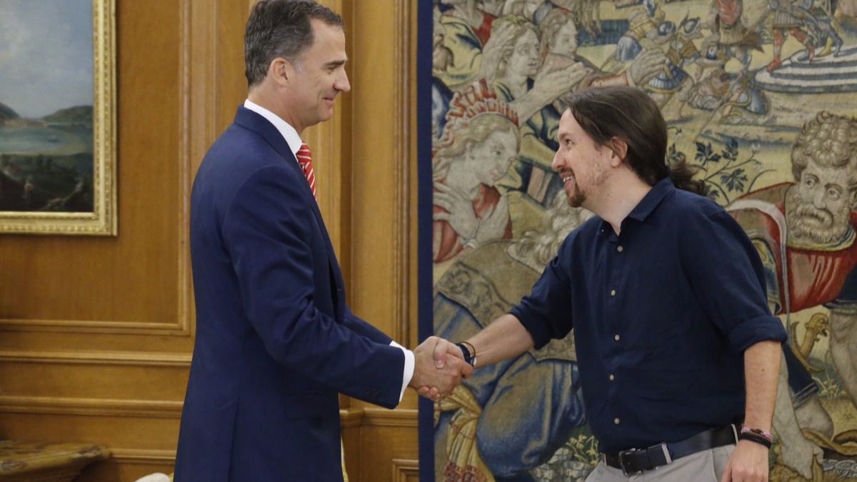 Pablo Iglesias dará 'plantón' al Rey: "Ser patriota no es darle la mano"