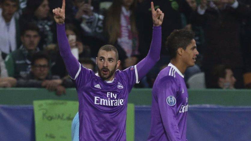 Champions: el Madrid suma y sigue: vence al Sporting de Lisboa y ya está clasificado para octavos (1-2)