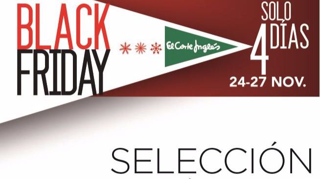 El Corte Inglés celebra el Black Friday con ofertas únicas en más de 2.000 marcas