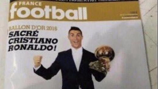 Ronaldo gana su cuarto Balón de Oro y se coloca a tan sólo uno de Messi