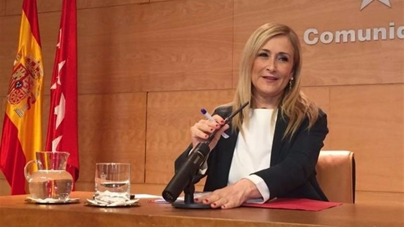 Cristina Cifuentes, presidenta da la Comunidad de Madrid