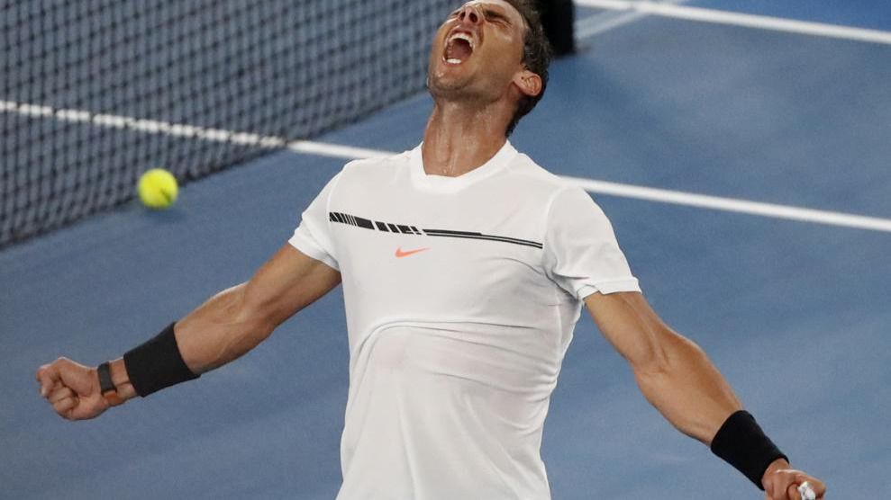 Nadal está como nunca: gana fácil a Raonic y alcanza las semifinales de Australia