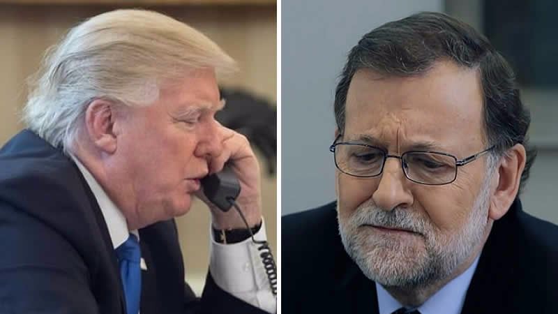 Trump encandila a Rajoy en 15 minutos que reforzarán las relaciones entre España y EEUU