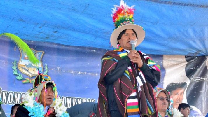 Evo Morales, a Rajoy por su ofrecimiento a Trump: 'América Latina no requiere de interlocutores'