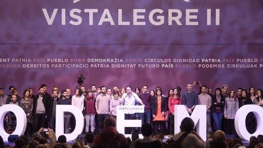 Nuevo récord de participación en Podemos con los 155.000 votos en Vistalegre II