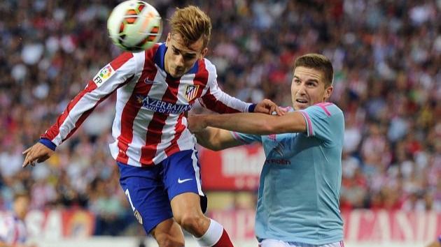 El Atlético remonta a la heroica ante el Celta un partido en el que volvió a fallar un penalti (3-2)