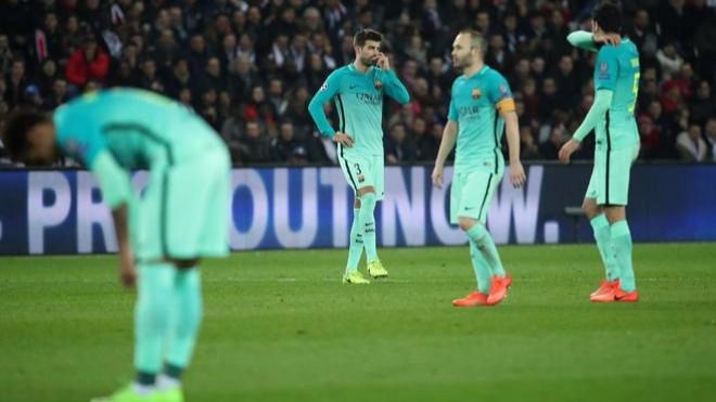 Champions: el PSG torea y da cuatro estocadas mortales a un Barça manso y horroroso (4-0)