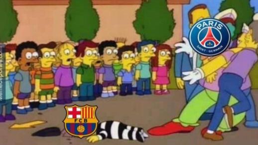 Los mejores y más graciosos memes del PSG-Barça (4-0)