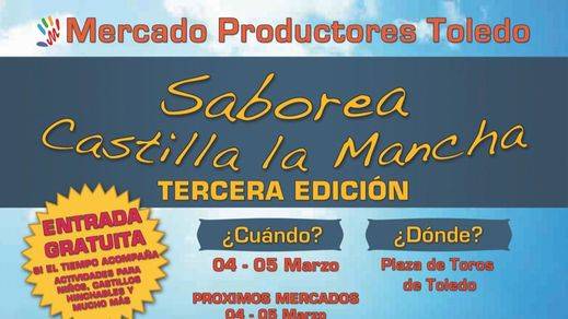 La Plaza de Toros de Toledo acoge la tercera edición de la feria para dar a conocer los mejores productos de la gastronomía regional.