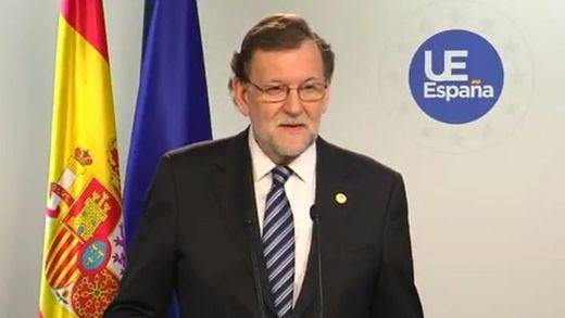 Rajoy veta una pregunta de la BBC porque era en inglés