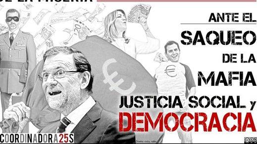 La Coordinadora 25-S presenta la manifestación estatal del 1 de abril contra los Presupuestos 'de miseria y recortes'