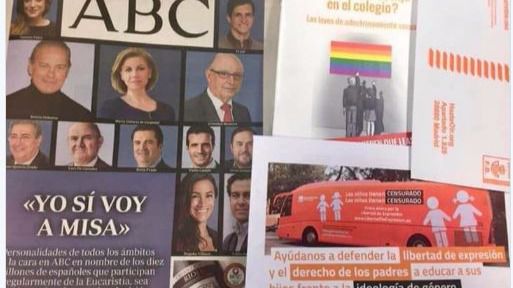 'ABC' reaviva el debate sobre las misas de TVE con una controvertida portada