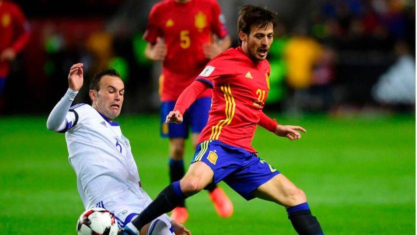 La pegada de una España que flojeó en defensa, clave en la victoria ante Israel (4-1)