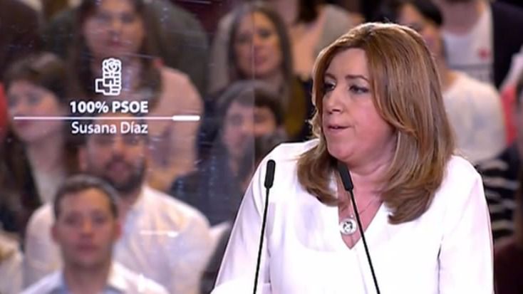Susana Díaz presenta su candidatura a liderar el PSOE para "gobernar desde la victoria"