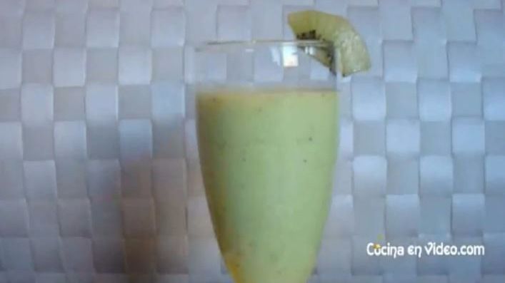 Batido de kiwi, sabroso y perfecto para la 'operación bikini'