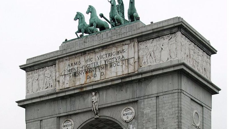 Lo que cuesta el 'Arco de la Victoria' franquista de Moncloa en Madrid