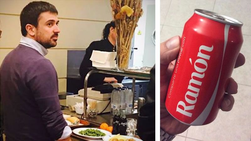 Ramón Espinar y la Coca-Cola más cara del mundo