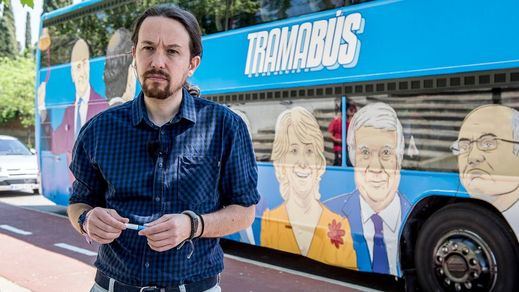 El 'tramabús' de Podemos cuesta alrededor de 700 euros al día
