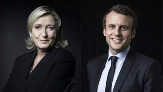 La recta final de las elecciones francesas deja a 4 candidatos en un pañuelo: Macron, Le Pen, Melenchon y Fillon