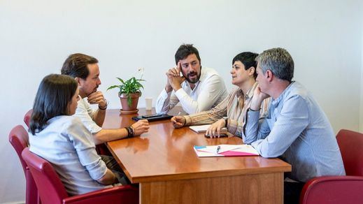 Podemos retoma su ronda sobre la moción de censura con un receptivo Bildu