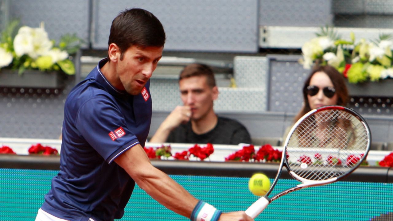 Open de tenis de Madrid: Djokovic elimina a Feliciano y Murray cae antes de tiempo