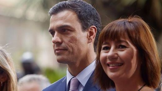 La presidenta de Baleares, Francina Armengol, retira su apoyo a Patxi López y vuelve a ser 'sanchista'