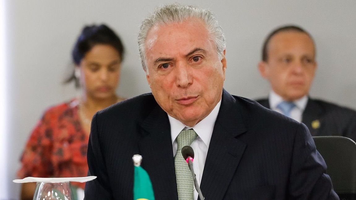 Temer denuncia manipulación de pruebas para sacarlo del poder