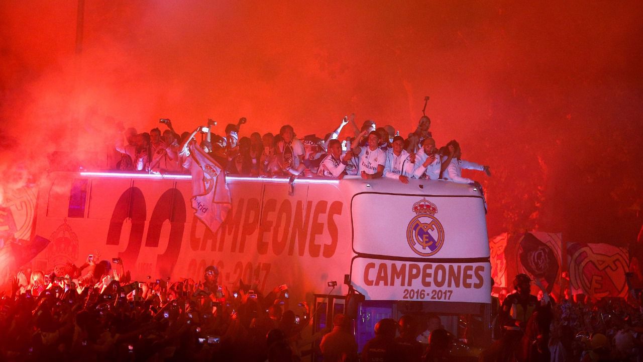 Las imágenes y anécdotas clave de la celebración liguera del Real Madrid