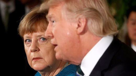 Trump resucita viejos fantasmas amenazando a Alemania por su política comercial y militar