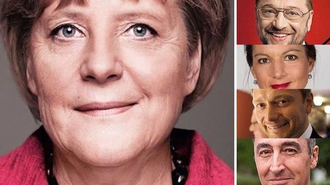 Elecciones alemanas: Merkel gana en los sondeos y se impone en el debate a Schulz