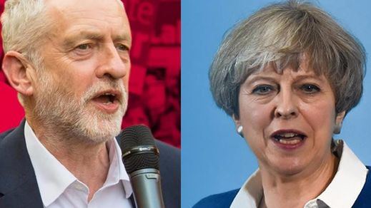 Elecciones Reino Unido: Corbyn se acerca a May y la 'premier' se aleja de la mayoría absoluta