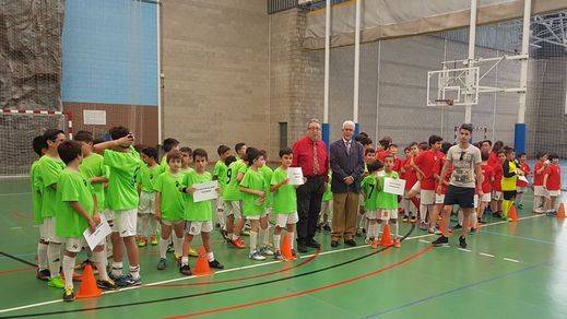 Clausuradas las Escuelas Infantiles del Albacete Futbol Sala, que cuentan con la colaboración de la Fundación Globalcaja