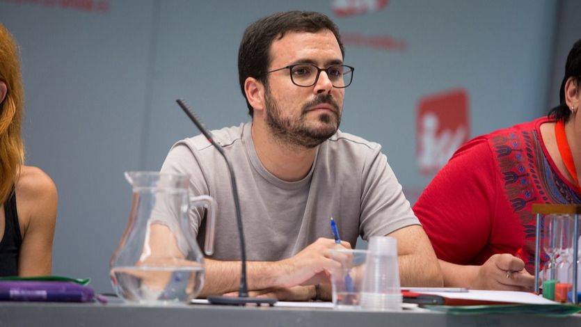 Alberto Garzón en la Asamblea Político Social de IU de este sábado