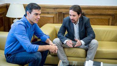 Sánchez e Iglesias acuerdan trabajar juntos en una agenda parlamentaria sin un horizonte definido
