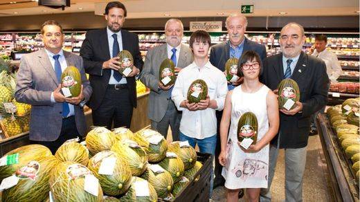 El Corte Inglés apoya a Down España con la venta de un “melón solidario” en sus centros