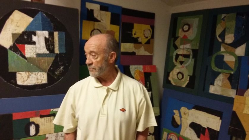 Abel Cuerda, uno de los grandes pintores de la abstracción, inicia una nueva etapa creativa