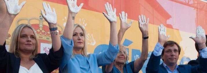 Abuchean a Carmena en pleno homenaje de Miguel Ángel Blanco y contra la barbarie de ETA