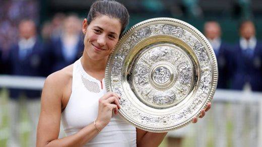 El título en Wimbledon dispara a Garbiñe hasta el quinto puesto del mundo en la lista WTA