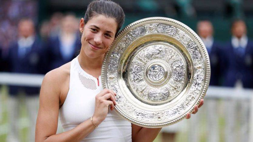 El título en Wimbledon dispara a Garbiñe hasta el quinto puesto del mundo en la lista WTA