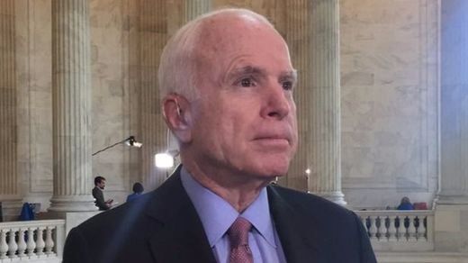 McCain, senador y ex aspirante a la Casa Blanca, padece un tumor cerebral
