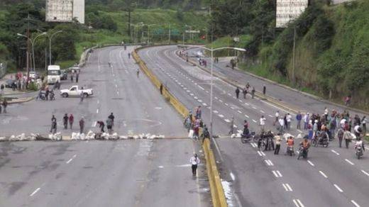 Huelga general de opositores en Venezuela