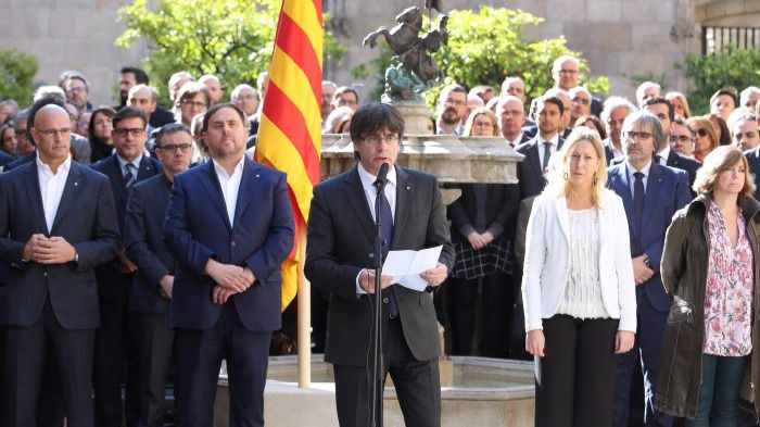 President de la Generalitat Carles Puigdemont