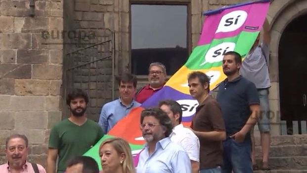 Entidades y partidos soberanistas harán juntos campaña por el 'sí' a partir del 15 de septiembre