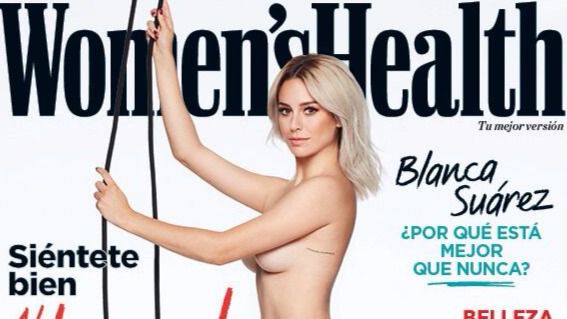 Blanca Suárez posa desnuda para la revista 'Women's Health'