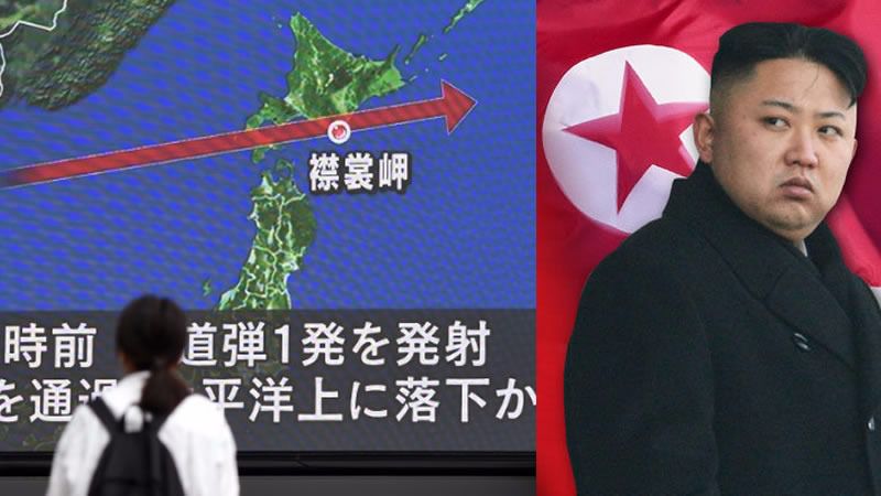 Alarma mundial: Corea del Norte lanza un nuevo misil que sobrevuela cielo japonés